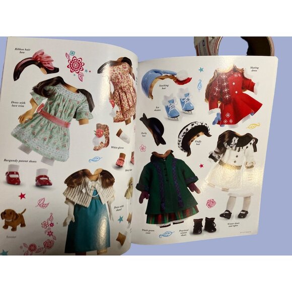 American Girl Ultimate Sticker Collection Dress Up Book With Stickers - Picture 13 of 15